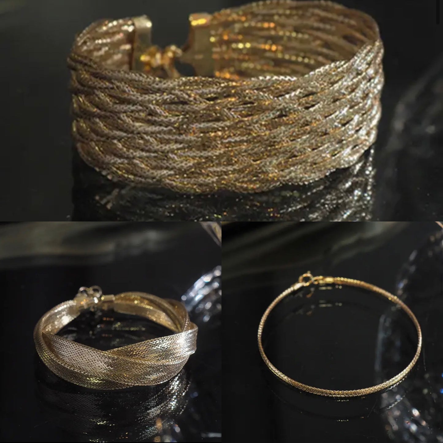 Gold Mesh Collection