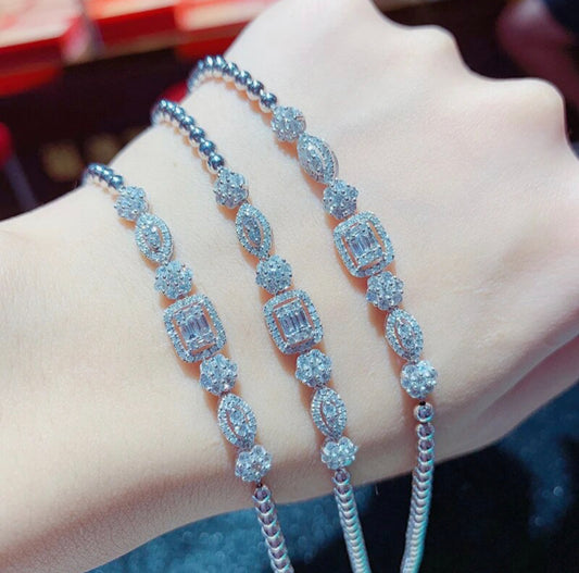 Diamond Beaded Bracelet