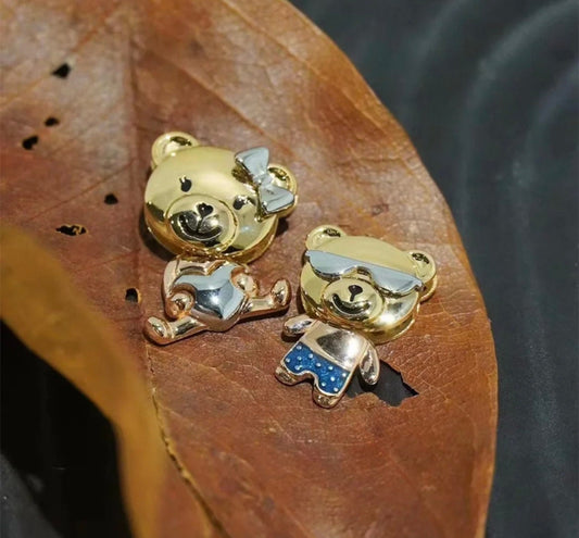 Gold Bear Pendent